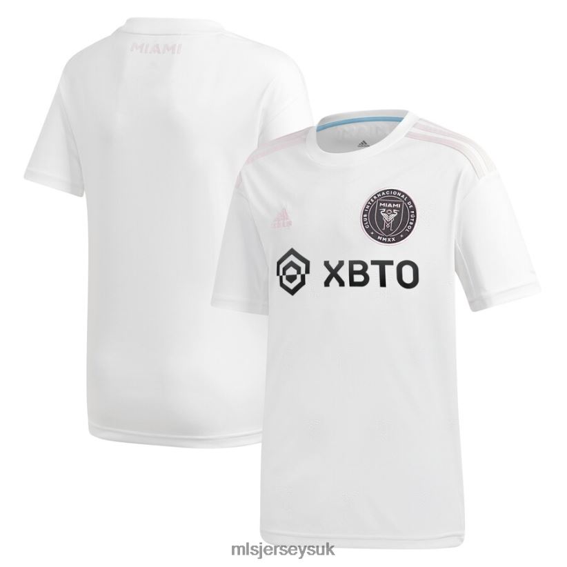 Inter Miami CF Adidas White 2020 Primary Replica Jersey Kids MLS Jerseys Jersey X60B2D124