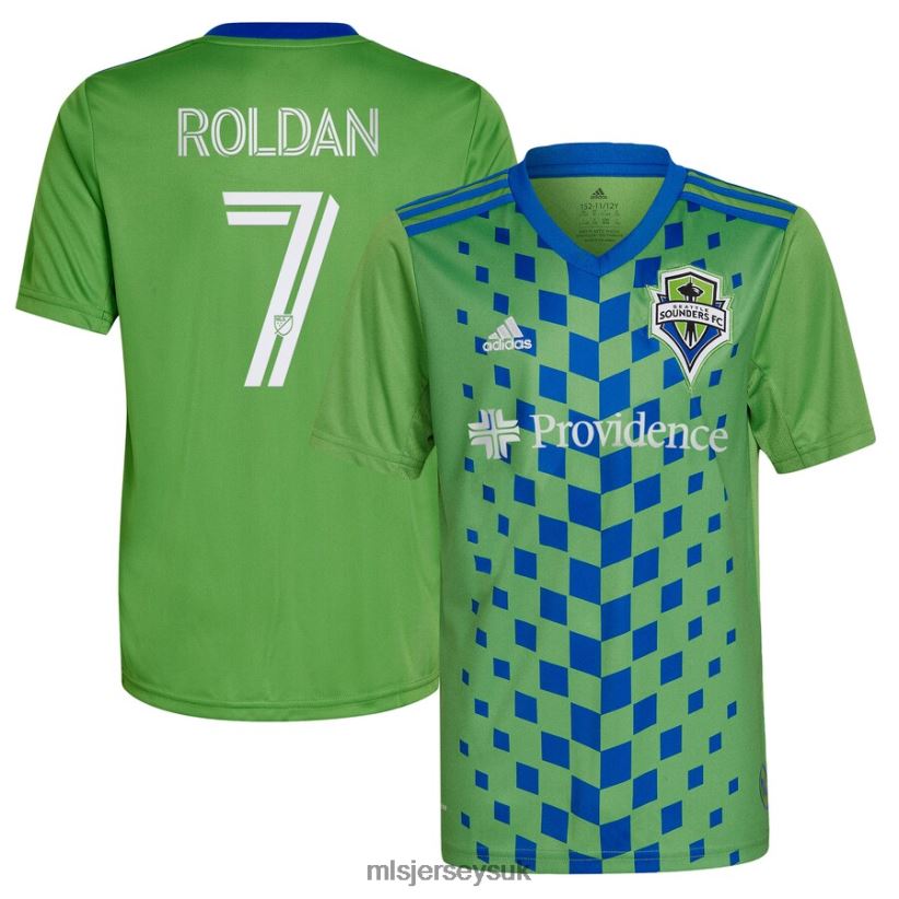 Seattle Sounders FC Cristian Roldan Adidas Green 2023 Legacy Green Replica Player Jersey Kids MLS Jerseys Jersey X60B2D207