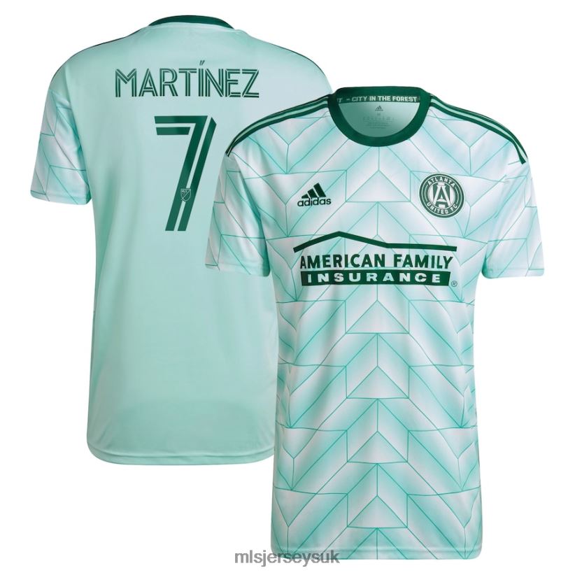 Atlanta United FC Josef Martinez Adidas Mint 2022 The Forest Kit Replica Player Jersey Men MLS Jerseys Jersey X60B2D823