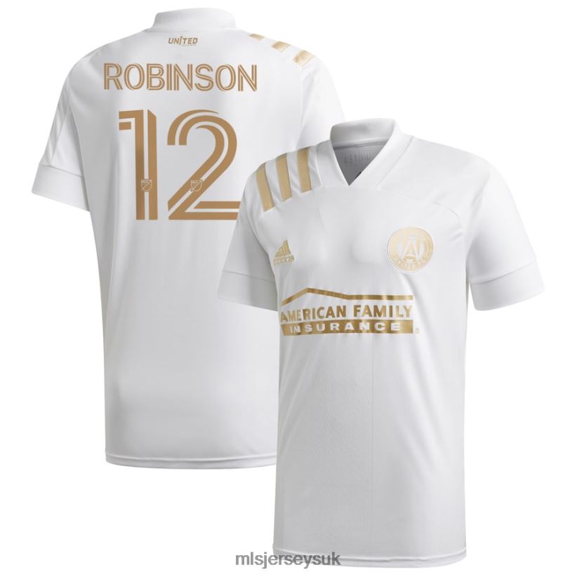 Atlanta United FC Miles Robinson Adidas White 2020 King's Replica Jersey Men MLS Jerseys Jersey X60B2D1407