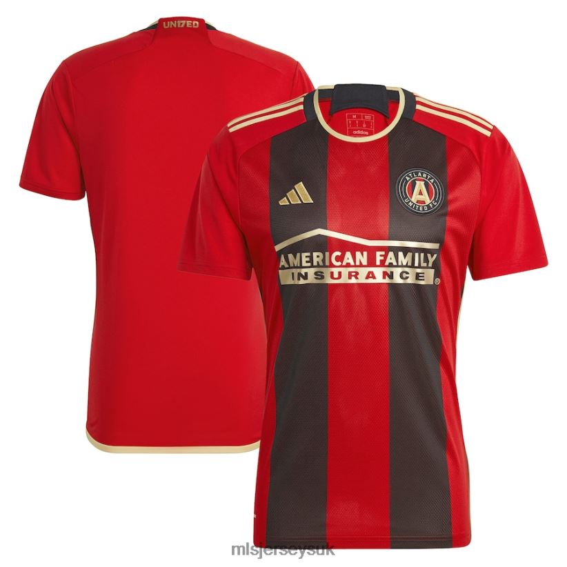Atlanta United FC Adidas Black 2023 The 17s' Kit Replica Jersey Men MLS Jerseys Jersey X60B2D40