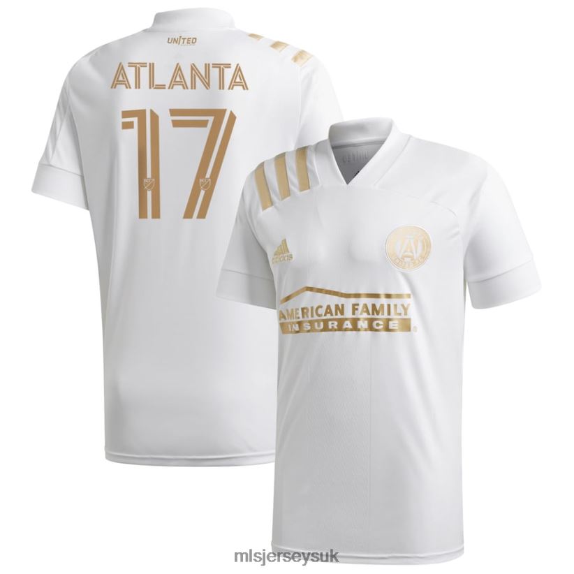 Atlanta United FC Adidas White 2020 King's Replica Jersey Men MLS Jerseys Jersey X60B2D1308