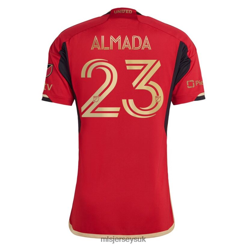 Atlanta United FC Thiago Almada Adidas Black 2023 The 17s' Kit Authentic Jersey Men MLS Jerseys Jersey X60B2D409