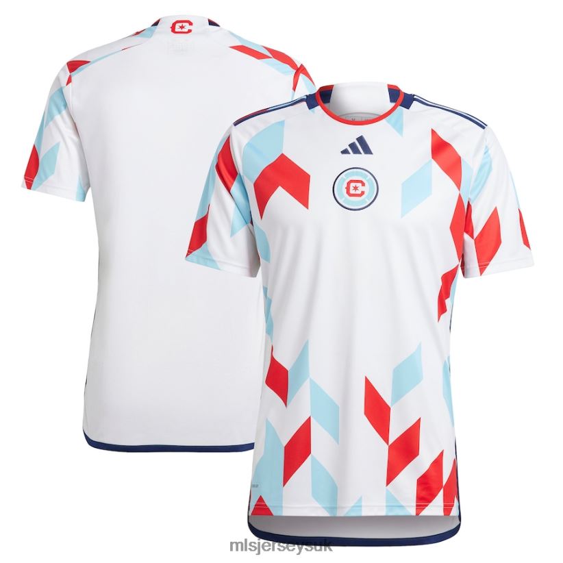 Chicago Fire Adidas White 2023 A Kit For All Replica Jersey Men MLS Jerseys Jersey X60B2D143