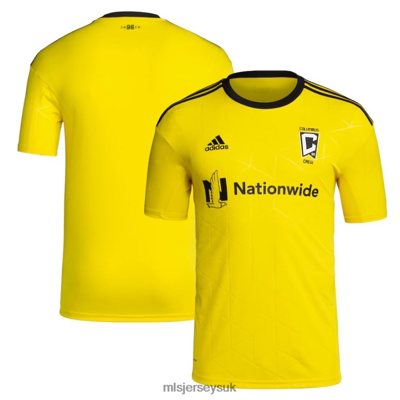 Columbus Crew Adidas Yellow 2022 Gold Standard Kit Replica Blank Jersey Men MLS Jerseys Jersey X60B2D163