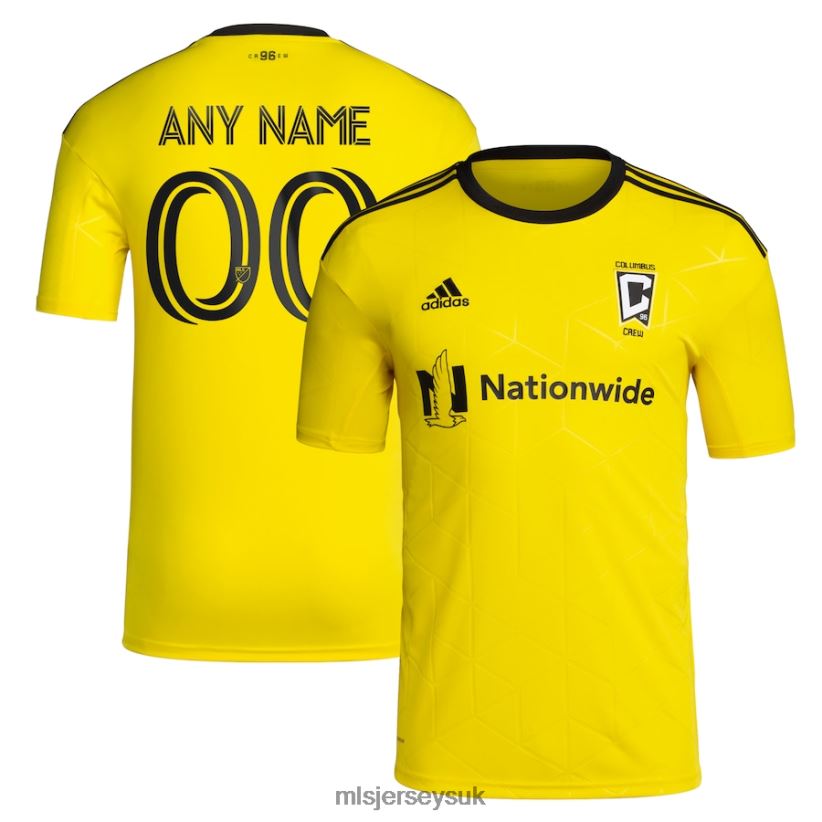 Columbus Crew Adidas Yellow 2022 Gold Standard Kit Replica Custom Jersey Men MLS Jerseys Jersey X60B2D392