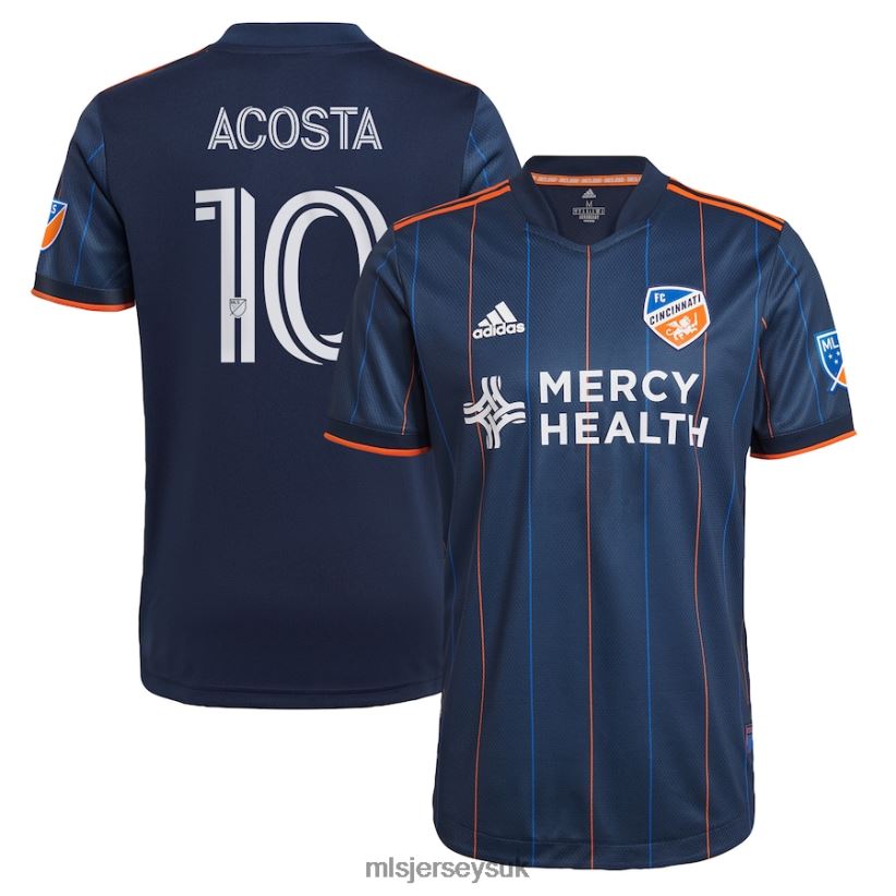 FC Cincinnati Luciano Acosta Adidas Navy 2021 The Dynamic Kit Authentic Player Jersey Men MLS Jerseys Jersey X60B2D521