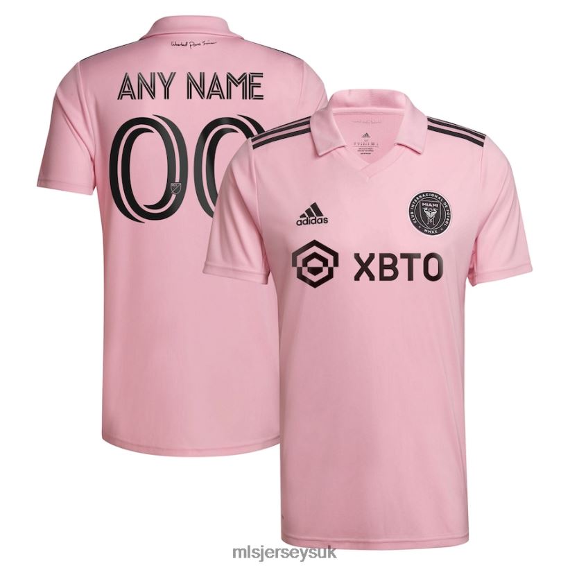 Inter Miami CF Adidas Pink 2022 The Heart Beat Kit Replica Custom Jersey Men MLS Jerseys Jersey X60B2D205