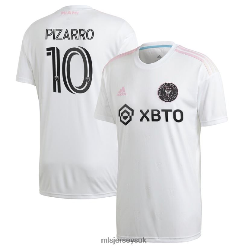 Inter Miami CF Rodolfo Pizarro Adidas White 2020 Primary Replica Jersey Men MLS Jerseys Jersey X60B2D1494