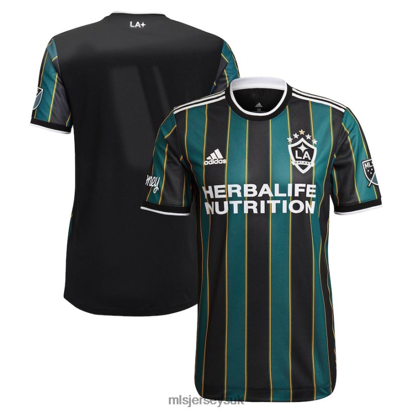 LA Galaxy Adidas Black 2021 The LA Galaxy Community Kit Authentic Jersey Men MLS Jerseys Jersey X60B2D227