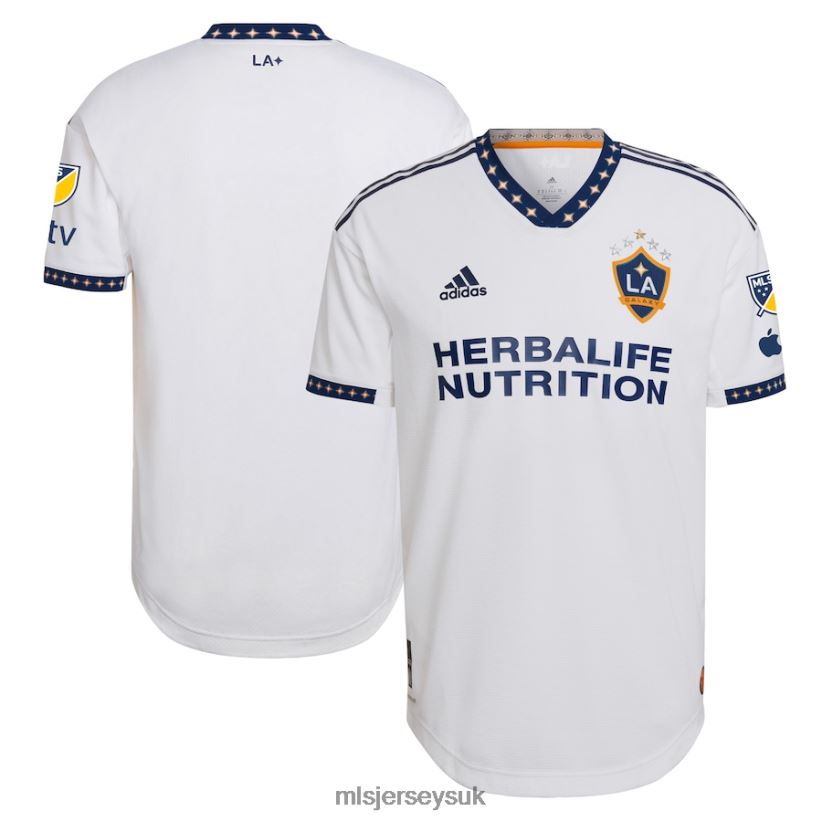 LA Galaxy Adidas White 2023 City of Dreams Kit Authentic Jersey Men MLS Jerseys Jersey X60B2D206
