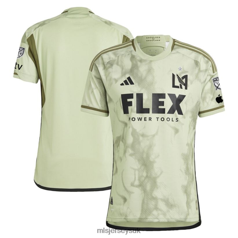 LAFC Adidas Green 2023 Smokescreen Authentic Jersey Men MLS Jerseys Jersey X60B2D15