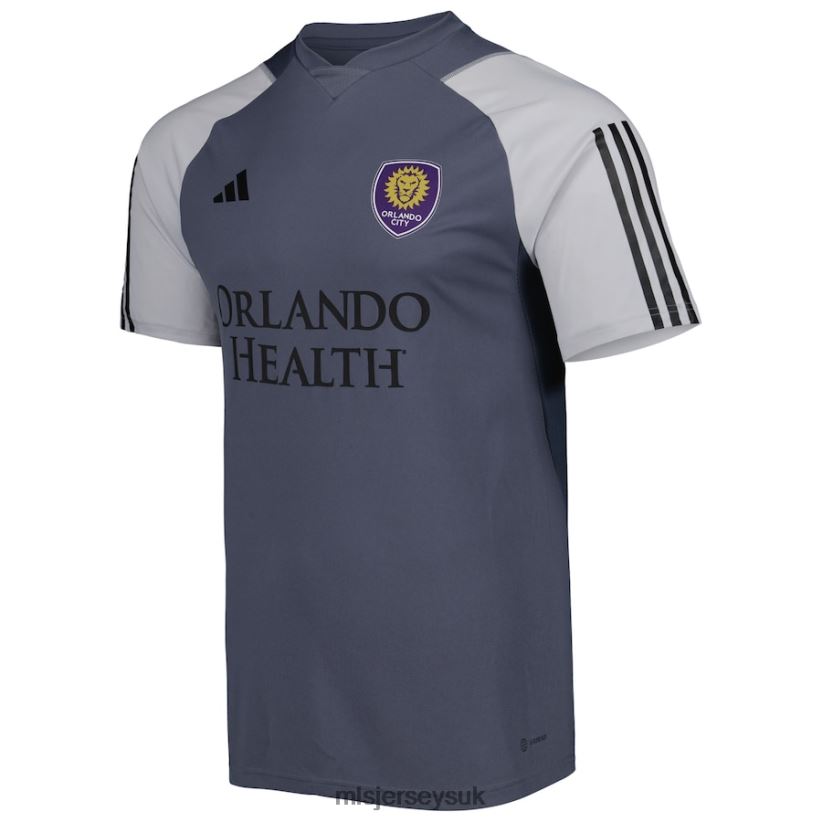 Orlando City SC Adidas Gray 2023 On-Field Training Jersey Men MLS Jerseys Jersey X60B2D256