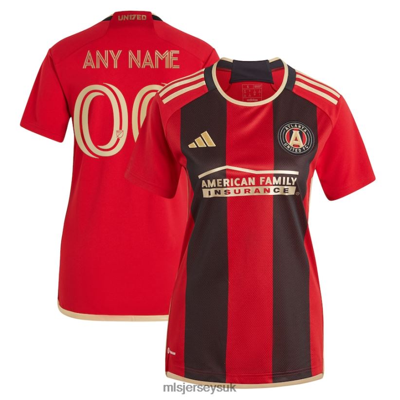 Atlanta United FC Adidas Black 2023 The 17s' Kit Replica Custom Jersey Women MLS Jerseys Jersey X60B2D161