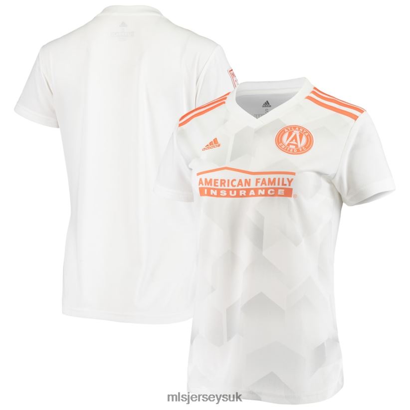 Atlanta United FC Adidas White 2019 Away Replica Jersey Women MLS Jerseys Jersey X60B2D287