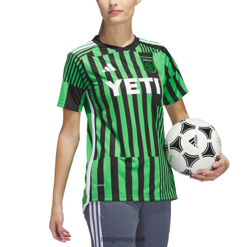 Austin FC Adidas Green 2023 Las Voces Kit Replica Jersey Women MLS Jerseys Jersey X60B2D151