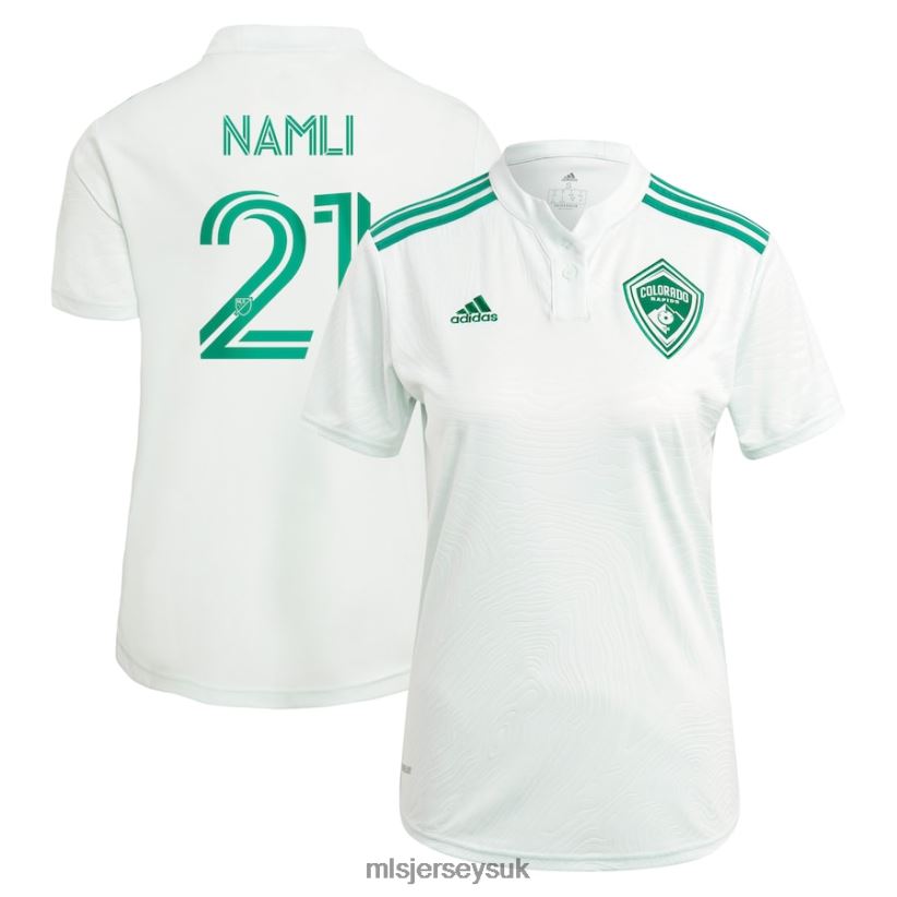 Colorado Rapids Younes Namli Adidas Green 2021 Class Five Replica Player Jersey Women MLS Jerseys Jersey X60B2D1366