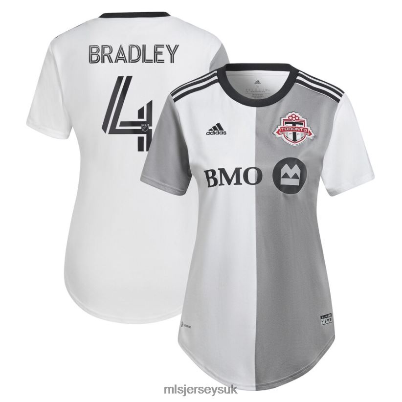 Toronto FC Michael Bradley Adidas White 2022 Community Kit Replica Player Jersey Women MLS Jerseys Jersey X60B2D1445