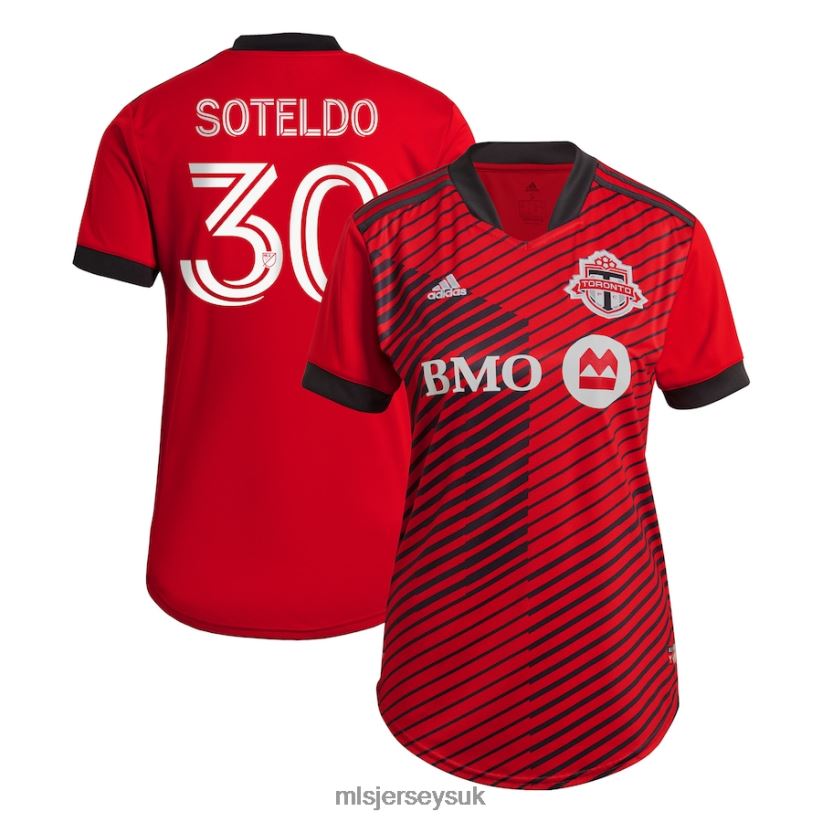 Toronto FC Yeferson Soteldo Adidas Red 2021 A41 Replica Player Jersey Women MLS Jerseys Jersey X60B2D1289
